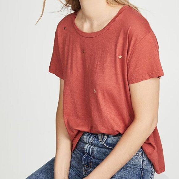 Sundry Stars & Hearts Vintage Tee Spice - Picture 1 of 2